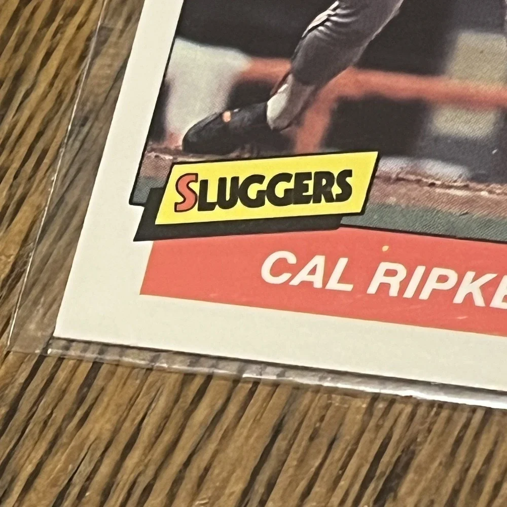 1986  Fleer Baseball's Best  Cal Ripken Jr. HOF Orioles #28 Near Mint NM.